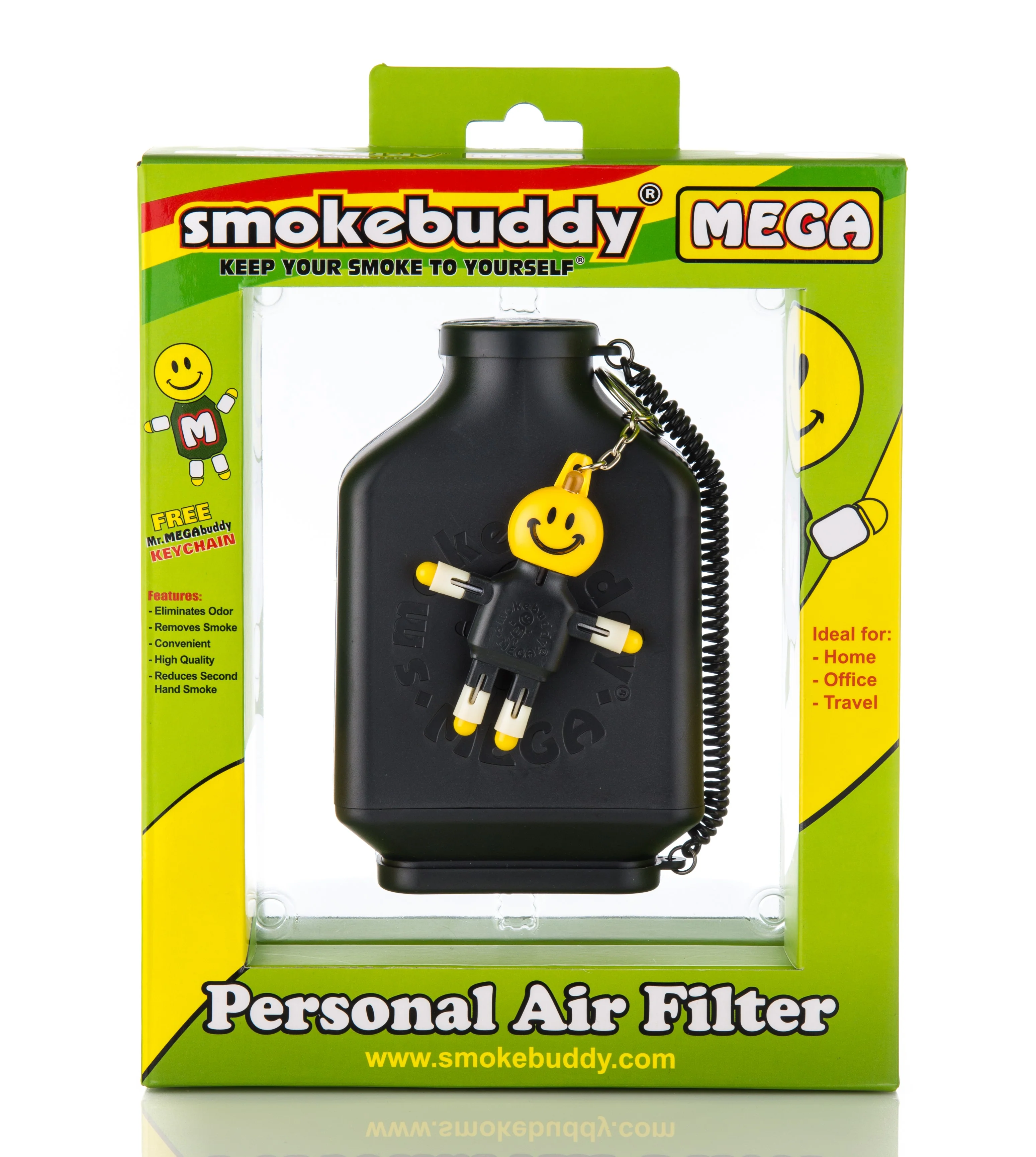 Black Smokebuddy MEGA Personal Air Filter - Image 3
