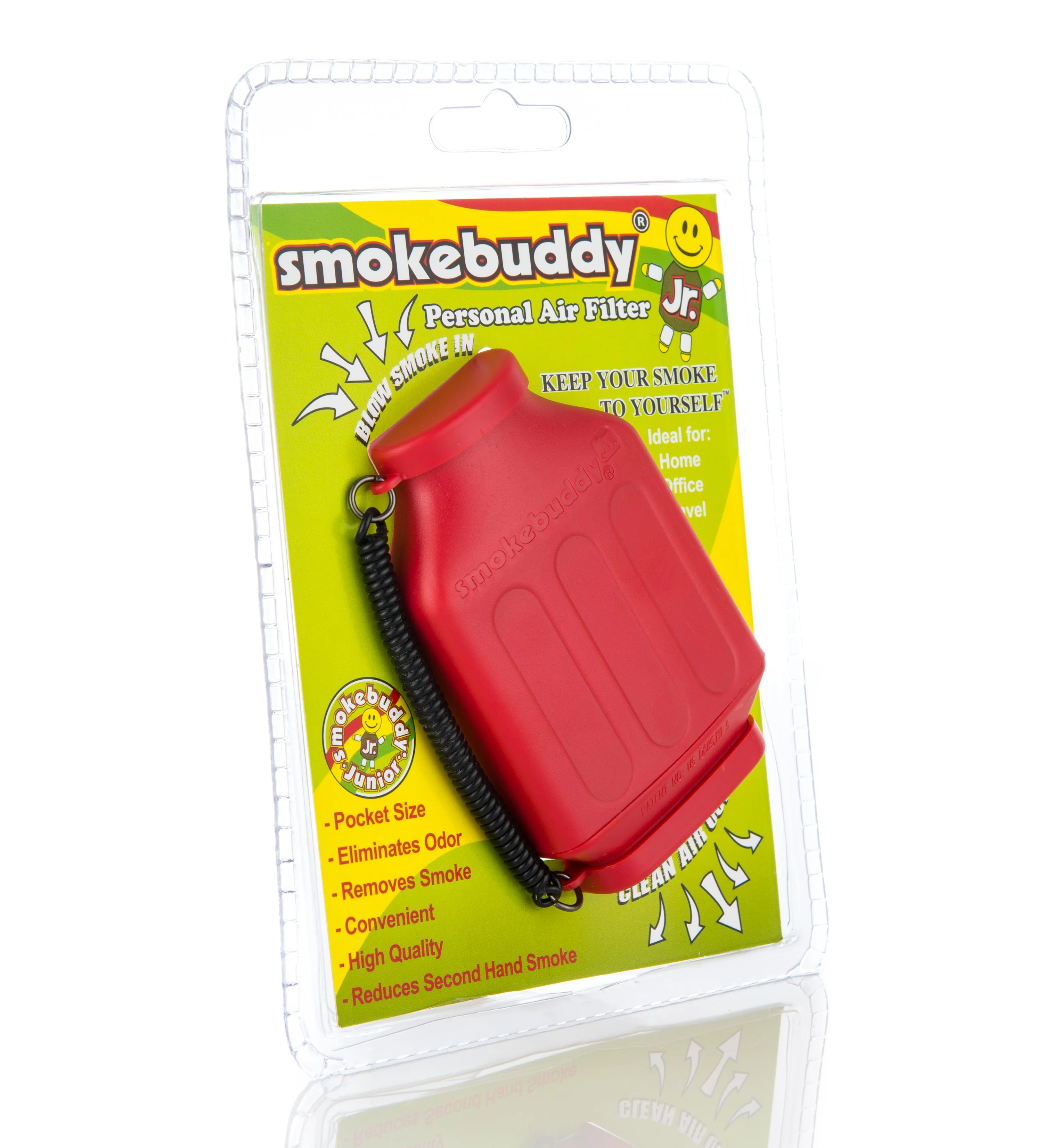Red Smokebuddy Junior Personal Air Filter - Image 5