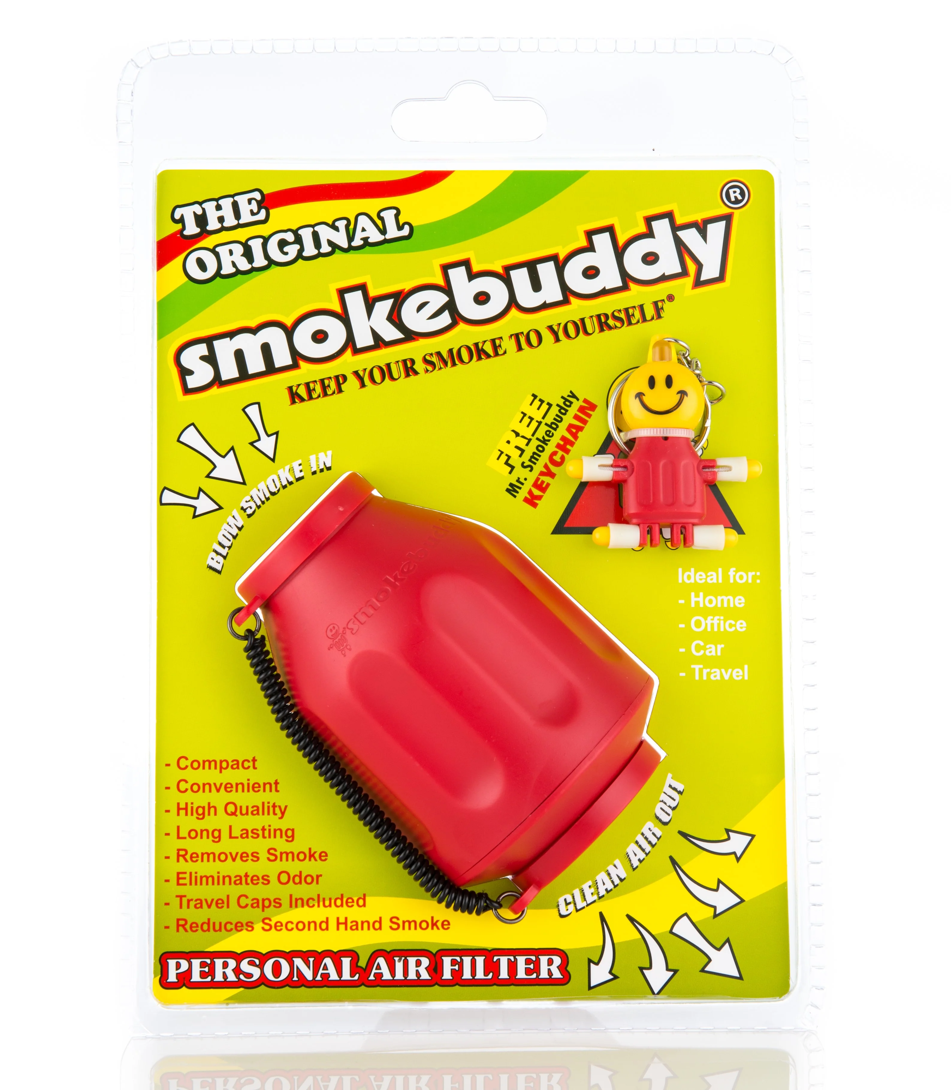 Red Smokebuddy Original Personal Air Filter - Image 2