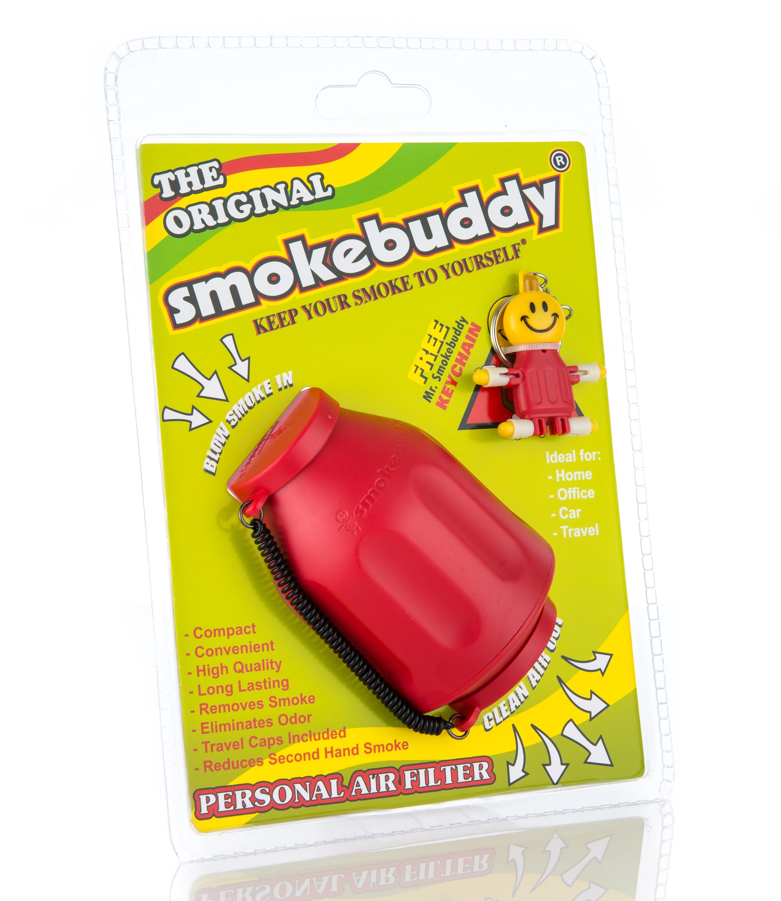 Red Smokebuddy Original Personal Air Filter - Image 3