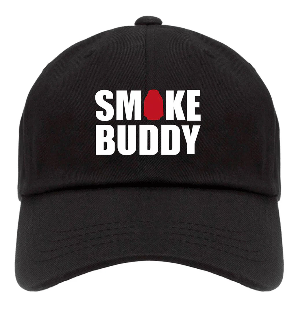 Smokebuddy Black Golf Hat