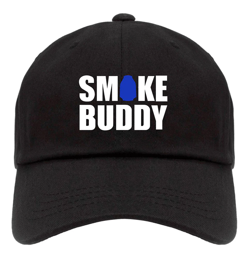 Smokebuddy Black Golf Hat - Image 2