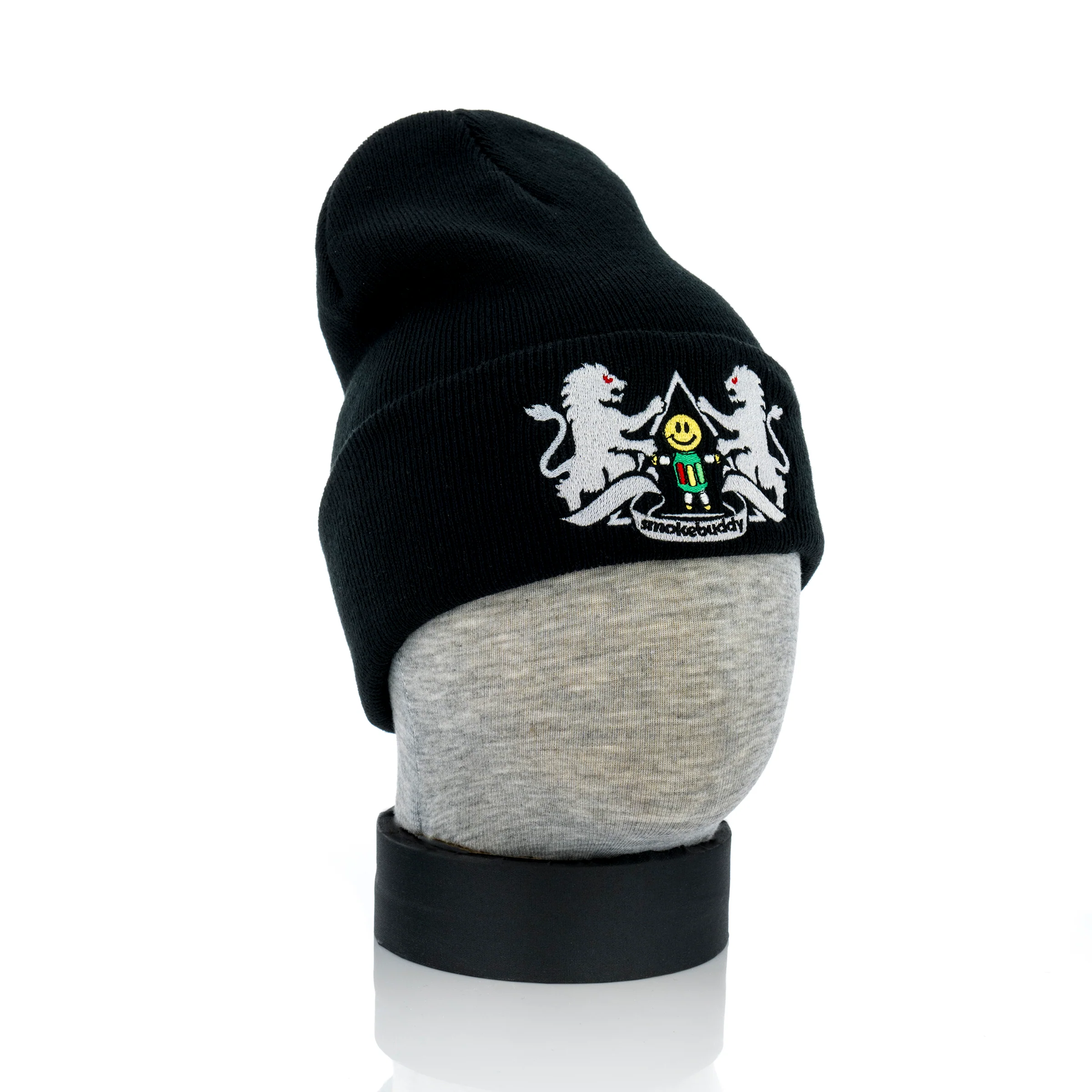 Smokebuddy Crest Beanie Black