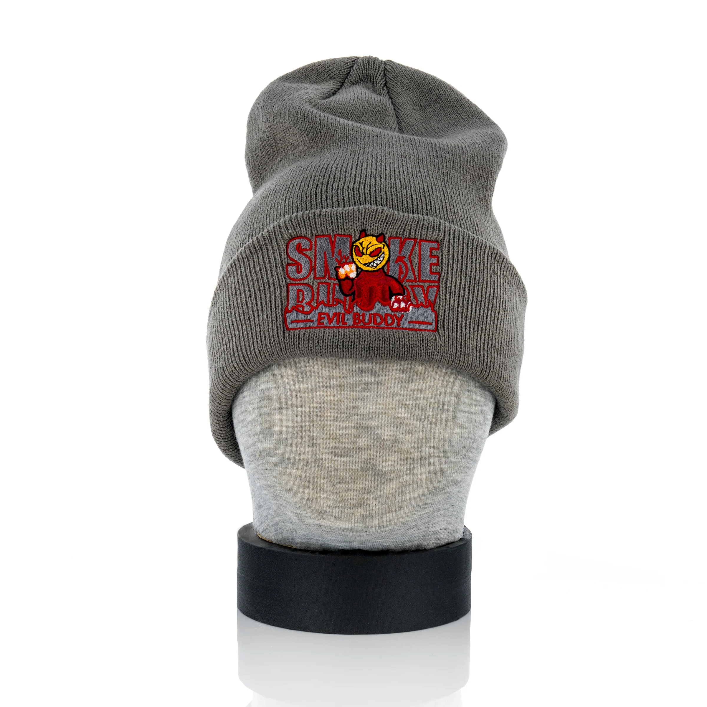 Smokebuddy Evil Buddy Beanie Grey - Image 2