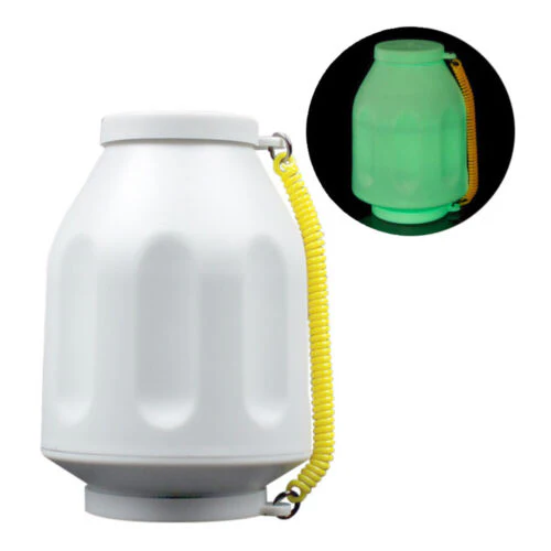 White Glow In The Dark Smokebuddy Original Personal Air Filter - Image 3