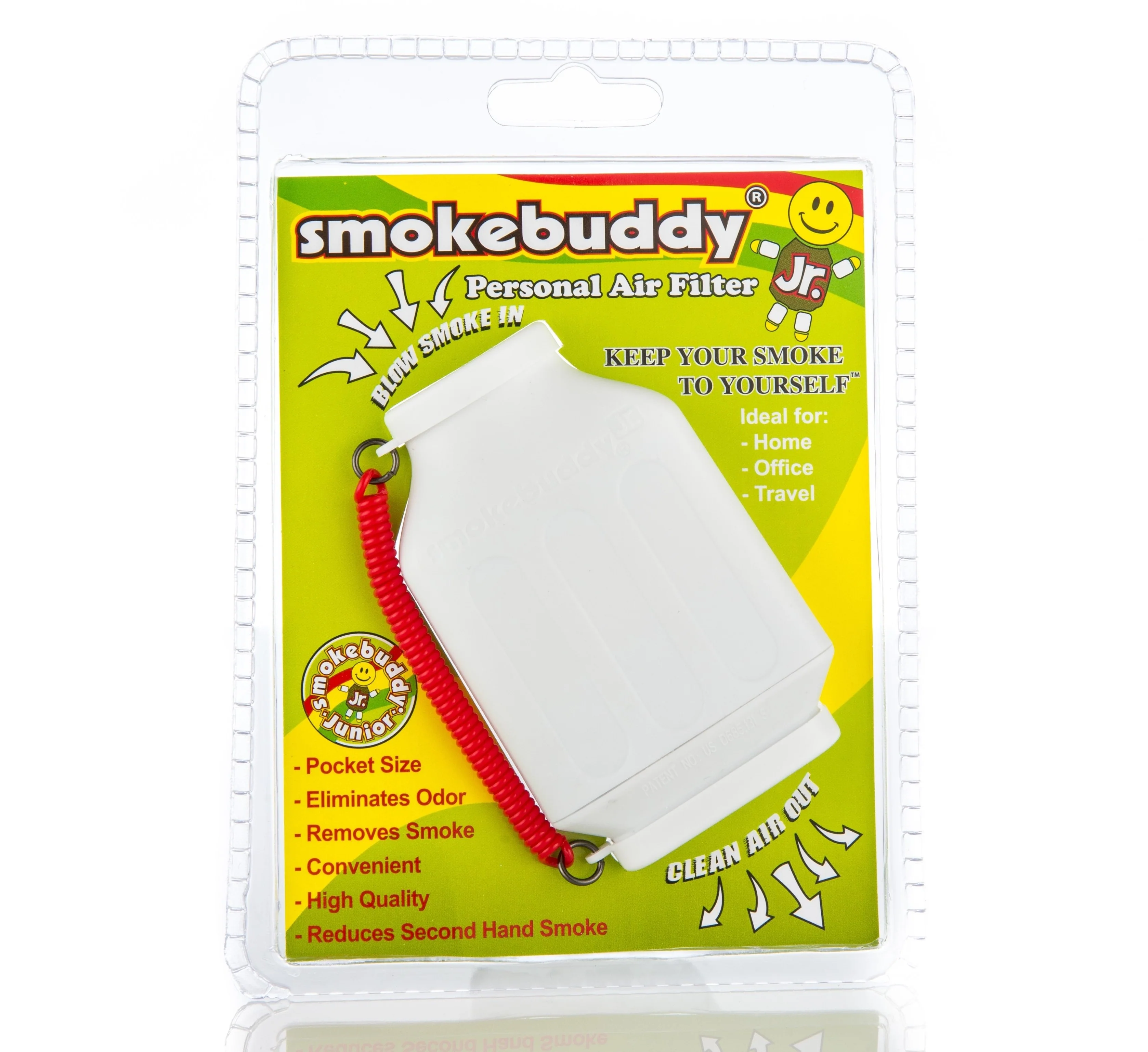 White Smokebuddy Junior Personal Air Filter - Image 4