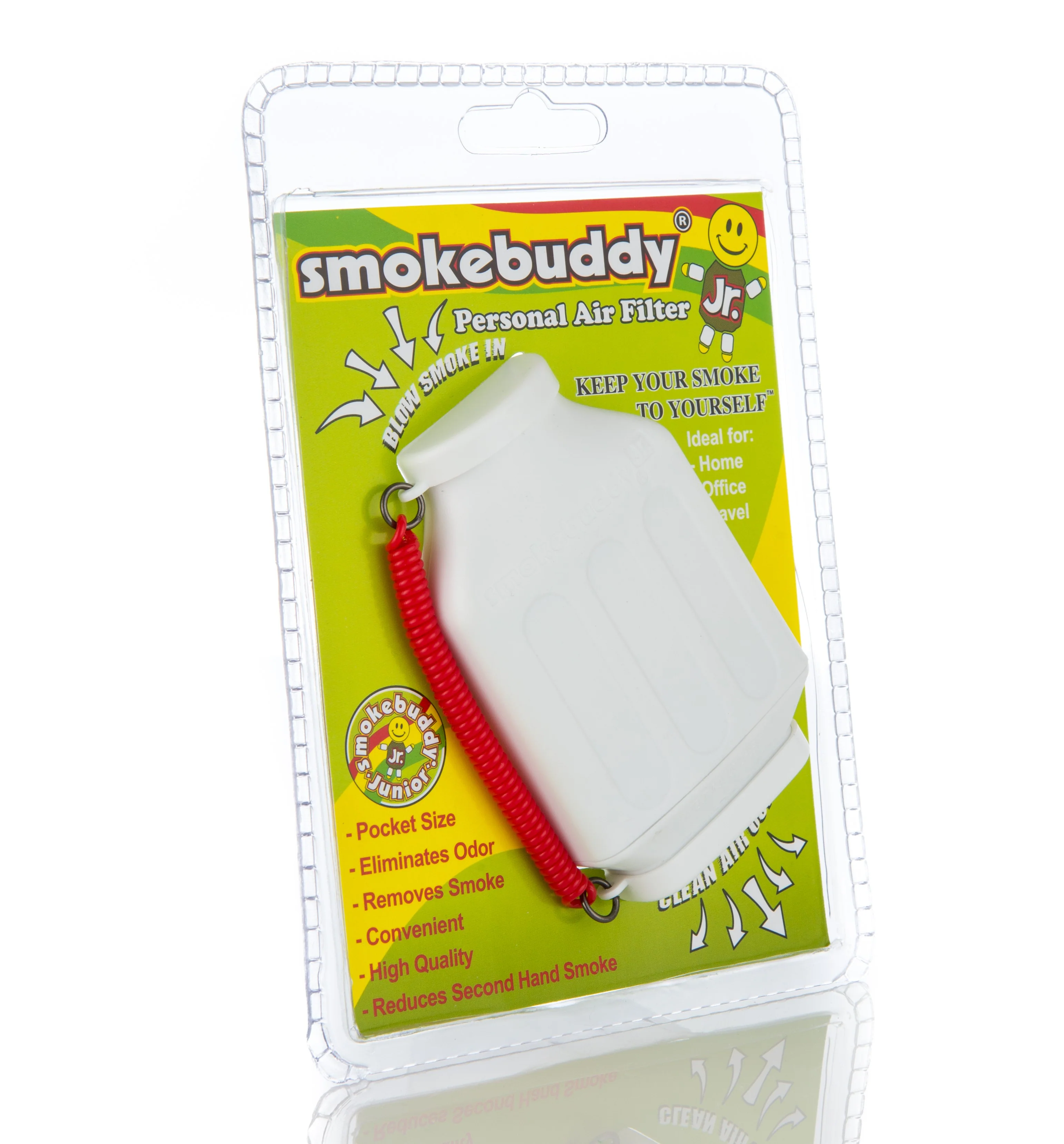 White Smokebuddy Junior Personal Air Filter - Image 5