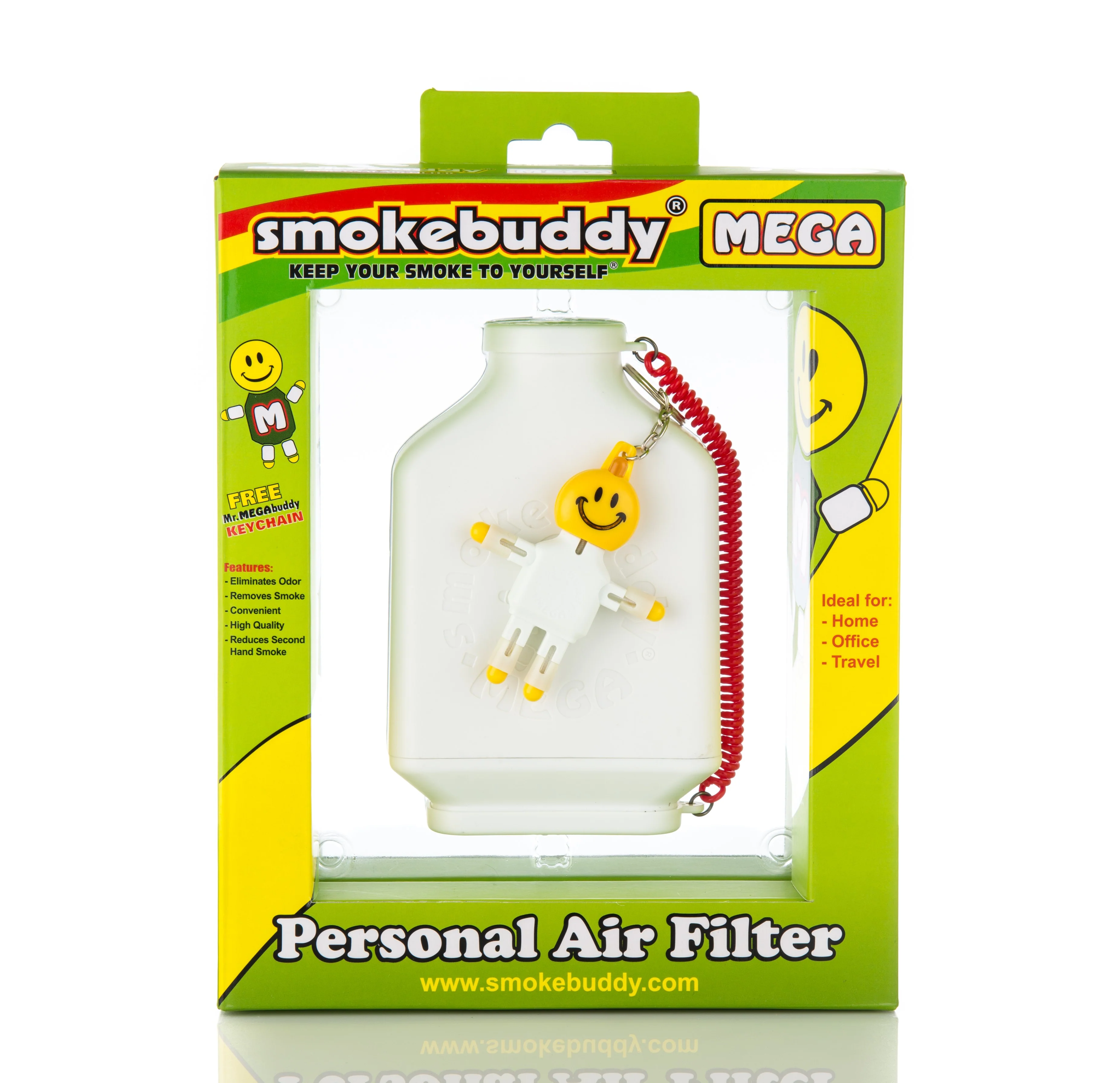 White Smokebuddy MEGA Personal Air Filter - Image 4