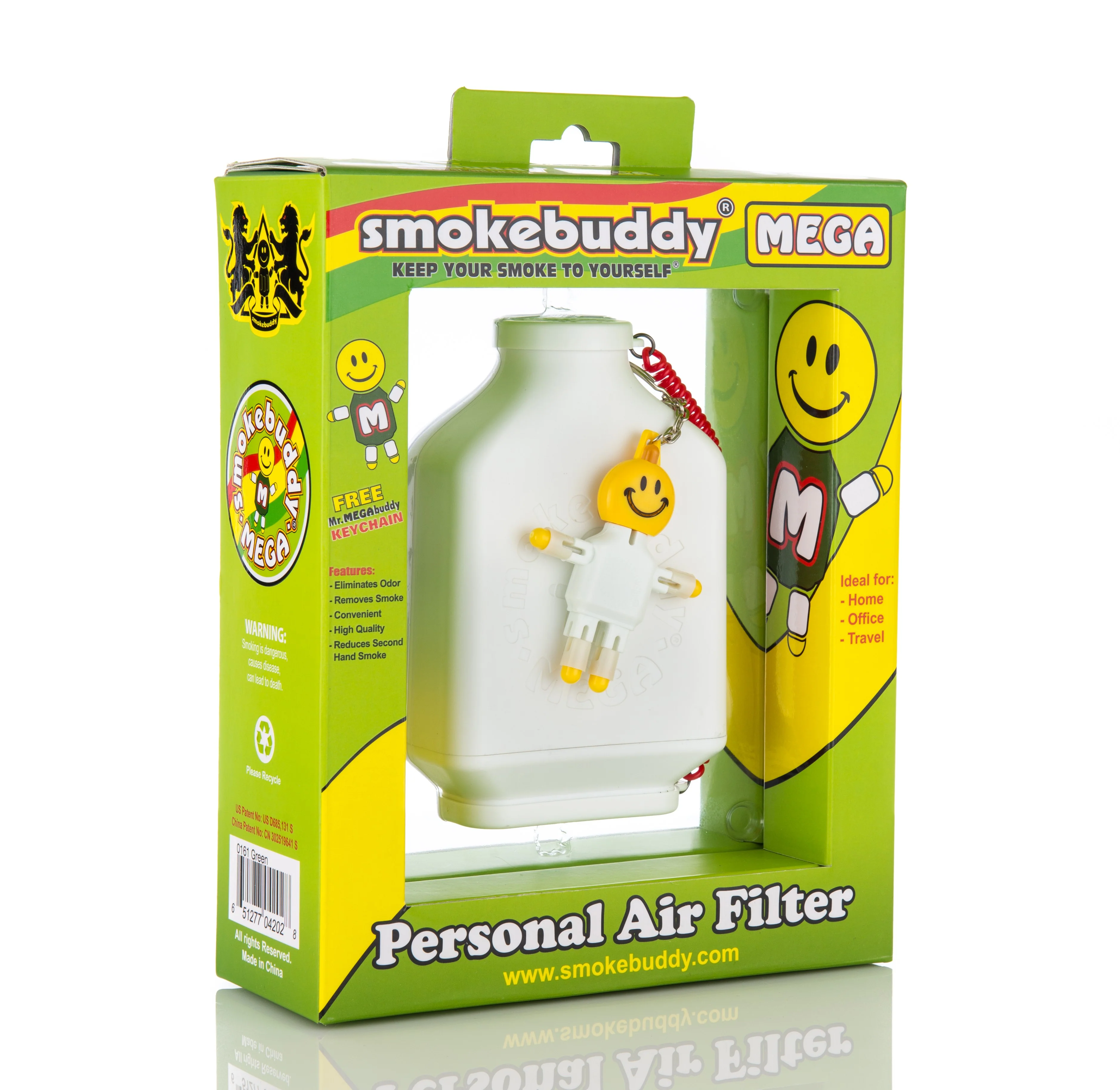 White Smokebuddy MEGA Personal Air Filter - Image 5